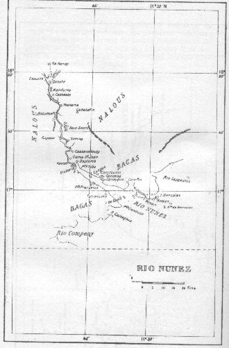 Le Rio Nunez en 1886