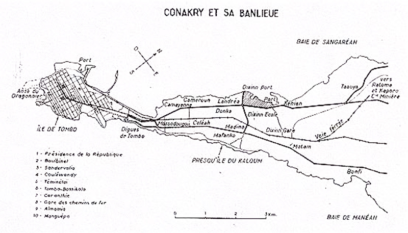 Conakry et sa banlieue