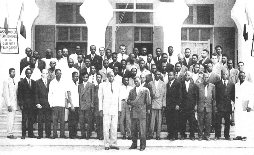 Assemblee Territoriale. Guinee Francaise. 1957, devint Assemblee Nationale en 1958