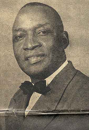 Framoi Berete, president de l'assemblee territoriale de la Guinee francaise. 1954-1956