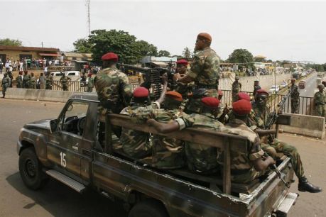 Conakry - escadron berets rouges 5 oct. 2009