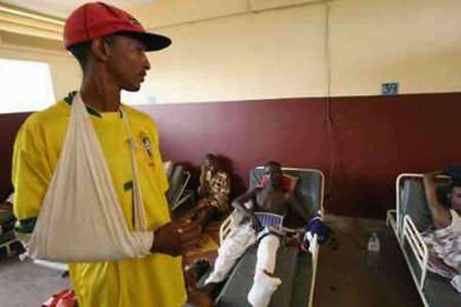 Blesses hopital Donka